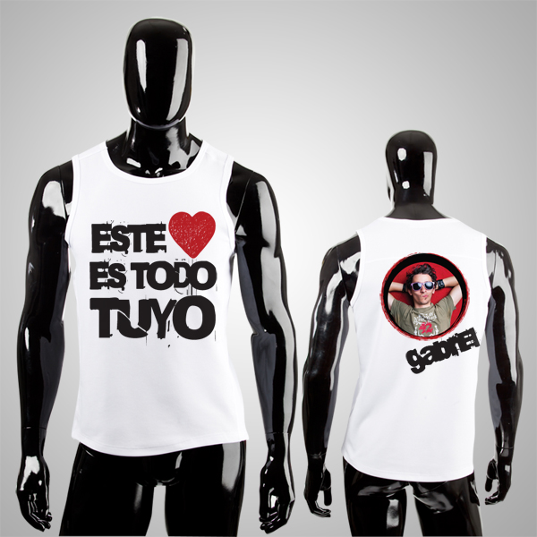 Camiseta Dry Fit sin Manga Hombre